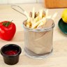 Kit 6 Mini Cesto Fritura Servir Porções Batata Frita 8cm - 3