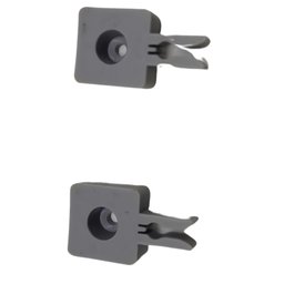Kit para Porta de Correr Jp360 Sobrepor até 50kg Joelini Guarda Roupa Acabamento Moveis Mdf - 4