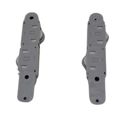 Kit para Porta de Correr Jp360 Sobrepor até 50kg Joelini Guarda Roupa Acabamento Moveis Mdf - 6