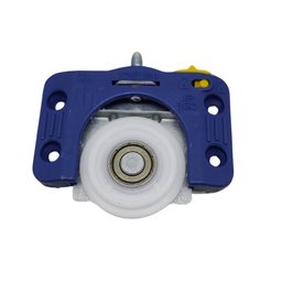 Kit para Porta de Correr Jp360 Sobrepor até 50kg Joelini Guarda Roupa Acabamento Moveis Mdf - 8