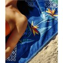 Ver imagem 4 de Toalha de Praia Lepper 55% Algodão e 45% Poliéster Jurerê 70cmx140m Azul