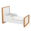 Ver imagem 3 de Berço Americano Tutto Freijó Branco Soft com Colchão Ortobom - Matic