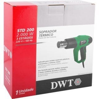 Soprador Térmico DWT 2000W STD 200 com acessórios - 220v - 4