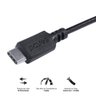 Cabo para Hd Externo Usb Tipo C para Micro Usb B 3.0 1 Metro Preto - P3ucmbp-1 - 3
