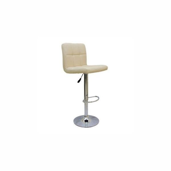 Banqueta Giratória Couríssimo Umix-801C Creme - 1