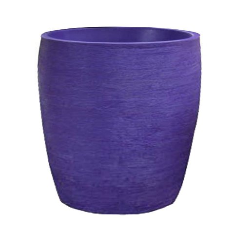 Vaso Planta 50x50 Oval Moderno Polietileno - LILAS VIOLETA 008