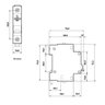 Disjuntor Monopolar Din 63a Branco Soprano - 2