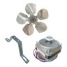 Micro Motor Ventilador 1/40 Hélice Alumínio Freezer Balcão - 1
