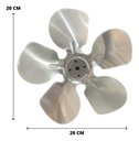 Ver imagem 4 de Micro Motor Ventilador 1/40 Hélice Alumínio Freezer Balcão