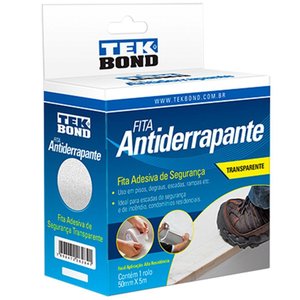Fita Antiderrapante Transparente 50mm x 5m-Tekbond-21171050501
