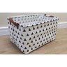 Cesto Organizador Decorativo Dobrável Multiuso TRE - 38 cm x 26 cm - 1