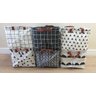 Cesto Organizador Decorativo Dobrável Multiuso TRE - 38 cm x 26 cm - 5