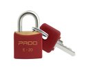 Ver imagem 1 de Cadeado Pado 20Mm Vermelho
