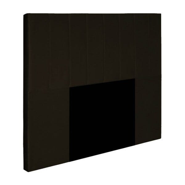 Cabeceira Solteiro 90cm Jade Veludo Marrom DC Milani Store - 1