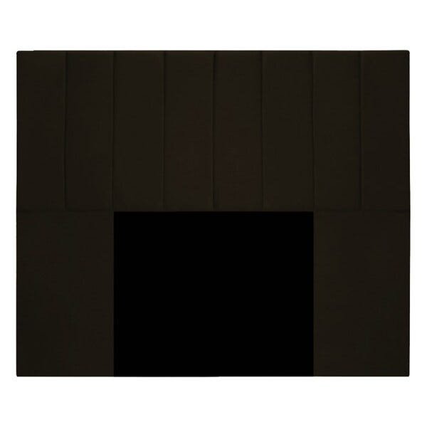 Cabeceira Solteiro 90cm Jade Veludo Marrom DC Milani Store - 3