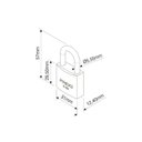 Ver imagem 3 de Cadeado 30mm Pado E-30