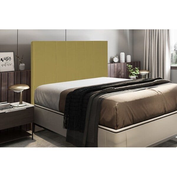 Cabeceira Casal 140cm Jade Corano Bege DC Milani Store - 2