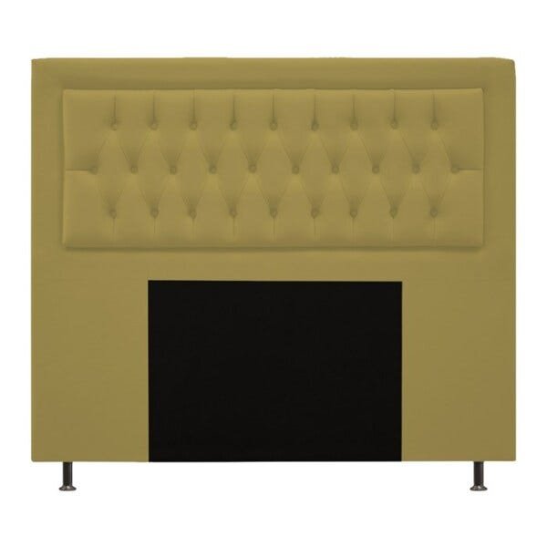 Cabeceira Casal 140cm Turquesa Corano Bege DC Milani Store - 3