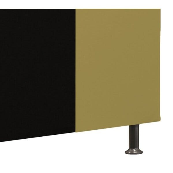 Cabeceira Casal 140cm Turquesa Corano Bege DC Milani Store - 5