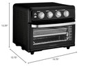 Ver imagem 3 de Cuisinart Forno Airfryer + Torradeira 8 em 1 (preto Fosco)