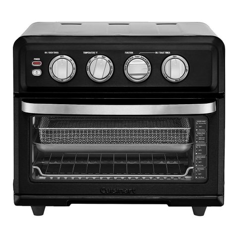 Cuisinart Forno Airfryer + Torradeira 8 em 1 (preto Fosco)