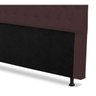 Cabeceira Queen Paris 160 CM Corano Marrom Casah - 2