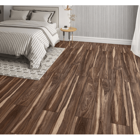 Piso Amazonas Castanho Acetinado Esmaltado Retificado 18,0x114,0 - Bellacer ( 106 B.32 ) Bellacer/in