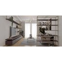 Ver imagem 2 de Perfil Alumínio Modular Link Rm-283 Barra 03 Metros Rosê Rometal 01 Unidade