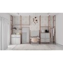 Ver imagem 3 de Perfil Alumínio Modular Link Rm-283 Barra 03 Metros Rosê Rometal 01 Unidade