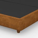 Ver imagem 6 de Cama King Base Box 195cm Cairo Sintético Caramelo Z37 - Mpozenato