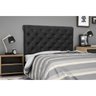 Cabeceira Casal 140cm Buona Notte Corano Preto com Strass Dmonegatto - 2