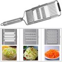 Ver imagem 3 de Ralador Manual Multifuncional 3 em 1 com Cabo Lorben Aço Inox Queijo Legumes