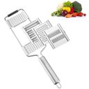 Ver imagem 1 de Ralador Manual Multifuncional 3 em 1 com Cabo Lorben Aço Inox Queijo Legumes