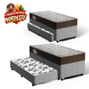 Ver imagem 2 de Cama Box com Colchão de Espuma D45 Ortobom ISO 150 + Auxiliar de Molas Unique Solteiro 88cm