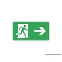 Ver imagem 1 de Placa Sinal.Fotoluminescentes Rota Fuga Direita 14,5X24,5Cm