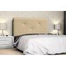 Cabeceira Casal 140cm Vic Suede Marfim DMonegatto - 2