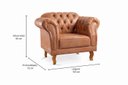 Ver imagem 5 de Conjunto 1 Sofá e 2 Poltronas Chesterfield Duque