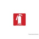 Ver imagem 1 de Placa Sinal.Fotoluminescentes Extintor Po Quimico 20X20Cm