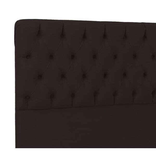 Cabeceira Casal 140cm Paris Corano Marrom Sb Milani Store - 2