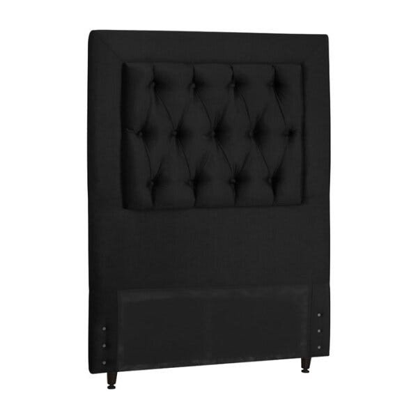 Cabeceira Solteiro 90cm Italia Veludo Preto SB Milani Store - 1