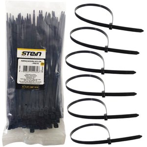 Abraçadeira Nylon Enforca Gato Lingua de Sogra Stein Preta 100 X 2,5mm (100 Pçs)