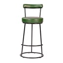 Ver imagem 7 de Kit 02 Banquetas Alta para Cozinha Área Gourmet Miami Couríssimo Verde - Desk Design