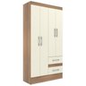 Guarda-roupa 4 Portas e 2 Gavetas e Cômoda 8 Gavetas - 3