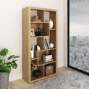 Ver imagem 2 de Estante Organizadora Multiuso Branca Tecnomobili E1712 Cor: Amêndoa