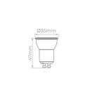 Ver imagem 3 de Lâmpada Mr11 Gu10 3W Branco Quente 2700K Stella Sth8513/27