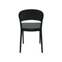 Ver imagem 6 de Cadeira Tramontina em Polipropileno Preto Eco Sissi