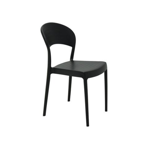 Cadeira Tramontina em Polipropileno Preto Eco Sissi