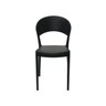 Cadeira Tramontina em Polipropileno Preto Eco Sissi - 2