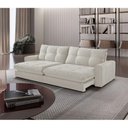 Ver imagem 1 de Sofá Firenze Linho 02 Módulos de 80cm B25cm Meu Sofá Online A302 Linho Branco