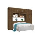 Ver imagem 2 de Roupeiro Modulado Com Cabeceira Báu CAN 2.34m Casal Com Amplo Espaço Interno e Nichos Externos Para